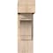 Ekena Millwork Merced Block Smooth Bracket w/ Offset Brace, Douglas Fir, 7 1/2"W x 20"D x 24"H BKT0806X20X24MRC05SDF - alternate 3